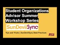 Advisor Sun Devil Sync 101
