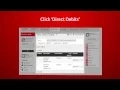 Santander Online Banking Set up amend and cancel Direct Debits