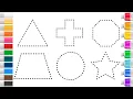 Download Lagu How to draw simple 2d geometric shapes | step by step