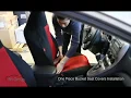 High Back Bucket Car Seat Cover Installation for CarmSedan Truck SUV - FH Group