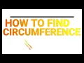 how to find circumference of a circle using python program