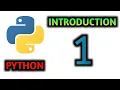 Python introduction Python programming CL programming