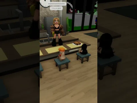 Me adopta una señora.. 💀😱 #roblox #humor