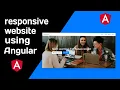 How to make responsive website in angular 10