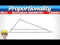 Grade 12 Proportionality Theorem