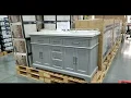 Costco Mission Hills 60 Gray Double Sink Vanity w Quartz Top 799