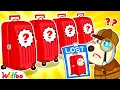 NEW | Detective Wolfoo 🕵️ Which Suitcase Is Mine?! Airplane Adventure| Wolfoo Channel | Kids Cartoon