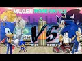 Download Lagu 🆚II·M.U.G.E.N ROUND BATTLE·II  2#  : Sonic SSXU (Super Sonic x Universe) VS Sonic Canon (original).