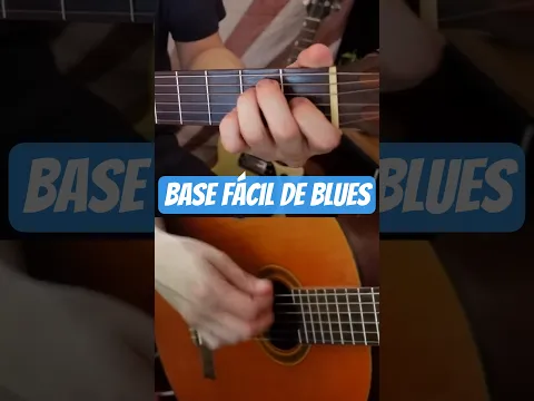 Como tocar un blues -bien fácil- 👌 (base rítimica)