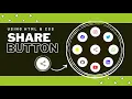 Social Share Button using HTML and CSS Animated