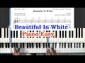 Download Lagu Beautiful In White Piano Easy - Hùng Music