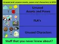 Unused and unseen assets poses and characters in BFDI