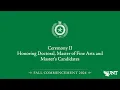 Ceremony II Doctoral Master s UNT Commencement Fall 2024