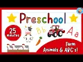 Download Lagu 🌈🎵 Learn, Sing, and Explore! Preschool Fun on the Farm Toddler English Learning 🐄