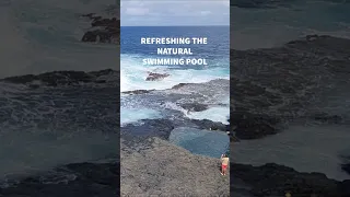 How nature cleanse its pools #sailing #africa #caboverde #windedvoyage