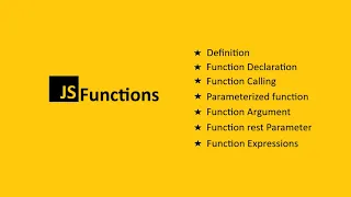 JavaScript Functions Tutorial for Beginners Parameters Arguments Rest Parameter Expressions