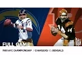 1981 AFC Championship Game Chargers vs Bengals The Freezer Bowl NFL Full Game