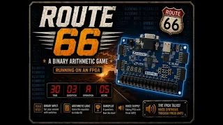 Route 66 A Talking Binary Math Game on the Basys 3 FPGA