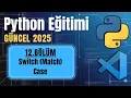 Python Dersleri 2026 Switch Match Case
