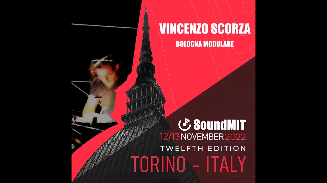 Soundmit 2022 live - Vincenzo Scorza - Bologna Modulare
