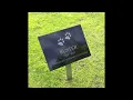 Tips steps for installing plaque stake