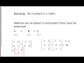 3 5 matrix basic operations