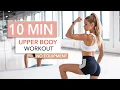 Download Lagu 10 MIN UPPER BODY WORKOUT - Back, Arms \u0026 Chest / No Equipment I Pamela Reif