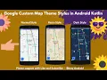 custom map map theme style Json with map them style customize google map colors