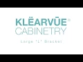 Klearvue Cabinetry Large Filler Installation