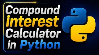 I Made a Compound interest Calculator using python