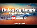 Download Lagu `| Hulog Ng Langit`•Angeline Quinto`| Lyric Video