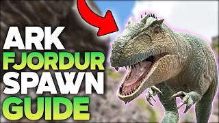 ARK FJORDUR DINO SPAWN GUIDE Gigas Desmodus Fjordhawks - ARK Survival Evolved