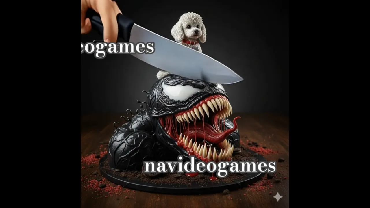 Venom , cake slice