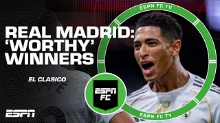 How Real Madrid Were THE BETTER TEAM To Win El Clasico Vs Barcelona ESPN FC  How Real Madrid Were THE BETTER TEAM To Win El Clasico Vs Barcelona ESPN FC