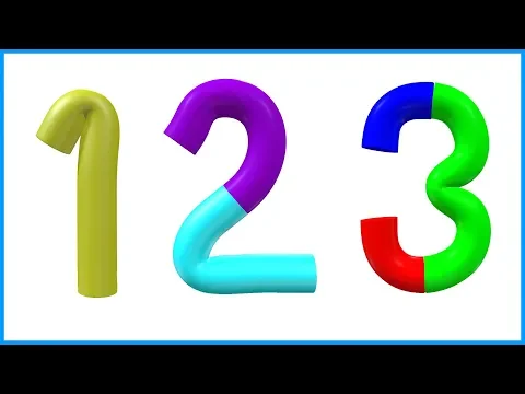 Download MP3 Number Song | 123 Numbers | Number Names | 1 To 10 | Counting for Kids | Learn to Count Video