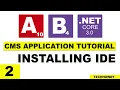 Installing IDE and Code Editor - CMS Application Tutorial Angular 10 ASP NET CORE 3 0