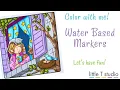 Color with Me - Beginner 101 Marker Coloring in Coco Wyo Girl Moments Book