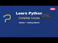 Python Programming for Beginners Complete Module 1 Course Learn Python in 2025