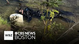 New Hampshire cemetery eroding headstones and remains slide into nearby river