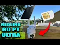 Reolink GO PT Ultra 4G LTE Security Camera Unboxing and Review