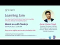 Progate Learning Jam Hands on with Node js