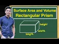 Surface Area and Volume of Rectangular Prism - Solid Figures