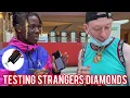 Download Lagu Testing Strangers Diamonds 😭💎 Atlanta Mall Edition 5 | Public Interview