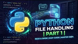 Python file handling made easy part 1