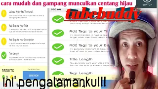 cara membuat centang hijau di tubebuddy