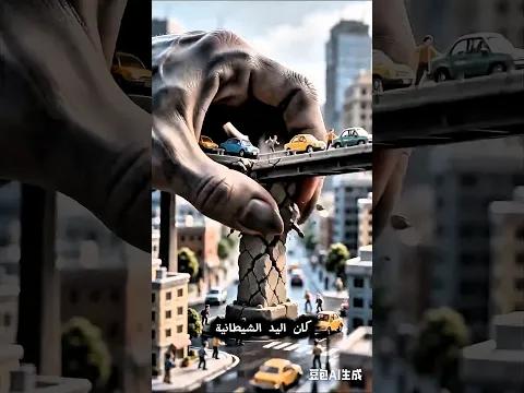 اليد الشيطانية ضد اليد البشرية لإنقاذ الناس! 🚗🔥