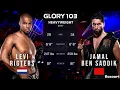 Download Lagu Levi Rigters vs Jamal Ben Saddik at GLORY 103 FIGHT HIGHLIGHTS #boxing #fight #sports #kickboxing 