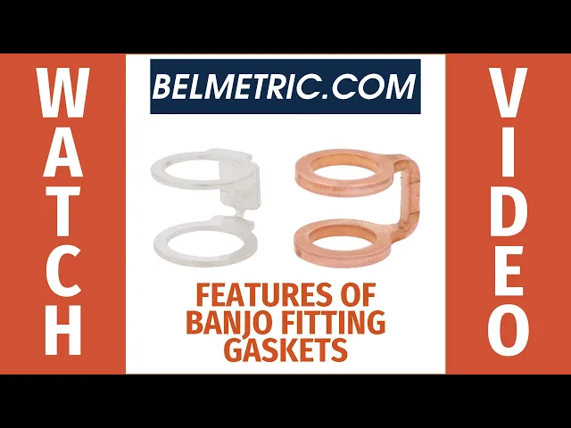 Features of Banjo Fitting Gaskets