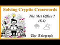 Solve a Cryptic Crossword with me - especially if you like anagrams