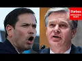 JUST IN Marco Rubio Asks FBI Director Chris Wray Point Blank If Covid-19 Came From A Lab Leak